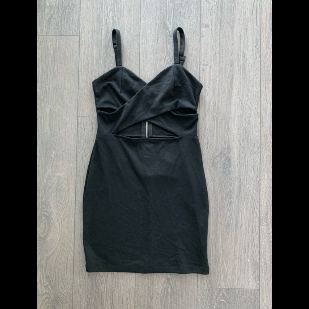 ⭐️3/25$ Forever21 dress black Medium m summer